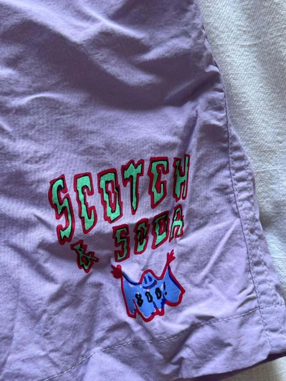Scotch & Soda Boys' Printed Artwork Swim Shorts